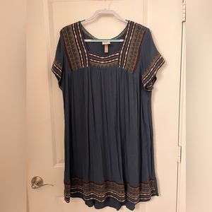 Target, Knox Rose embroidered dress size XXL
